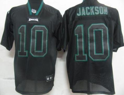 Cheap Philadelphia Eagles 10 Jackson Black Field Shadow Premier Jerseys For Sale