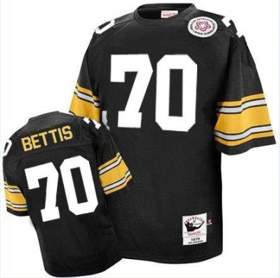 Cheap Pittsburgh Steelers #70 Ernie Stautner Black M&N Throwback NFL Jerseys For Sale