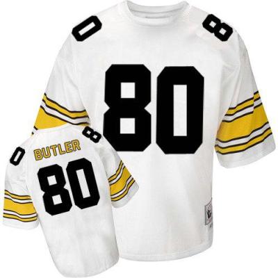 Pittsburgh Steelers #80 Jack Butler White M&N Throwback NFL Jerseys Pittsburgh Steelers #80 Jack Butler White M&N Throwback NFL Jerseys