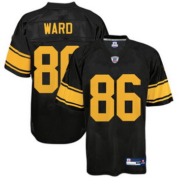 Cheap Pittsburgh Steelers 86 Hines Ward Black Alternate Jersey For Sale