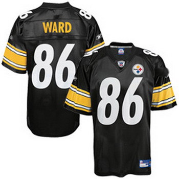 Pittsburgh Steelers 86 Hines Ward Black Jersey