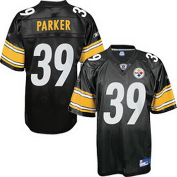 Pittsburgh Steelers 39 Willie Parker Black Jersey