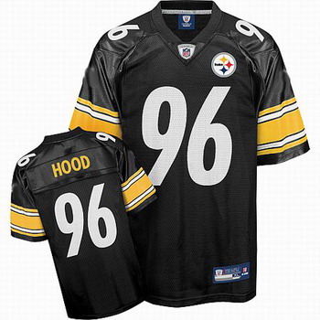 Pittsburgh Steelers 96 Evander Hood Team Color Jersey