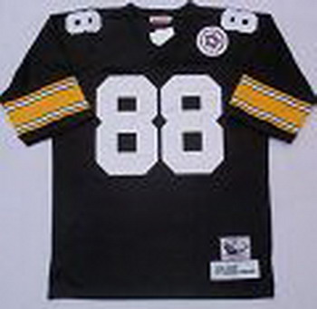 Cheap Pittsburgh Steelers Pittsburgh Steelers Lynn Swan 88 throwback black Jerseys For Sale