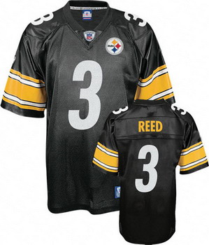 Pittsburgh Steelers 3 reed black jerseys