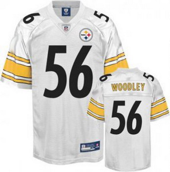 Pittsburgh Steelers LaMarr Woodley 56 white Jerseys