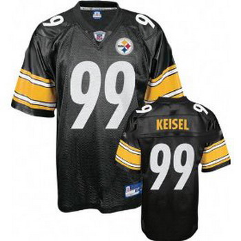 Cheap Pittsburgh Steelers 99 Keisel black jerseys For Sale