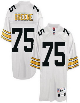 Cheap jerseys Pittsburgh Steelers 75 Joe Greene Throwback white jerseys For Sale