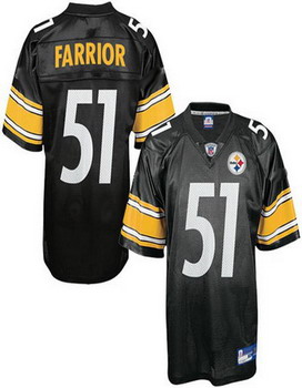 Cheap jerseys Pittsburgh Steelers 51 James Farrior black For Sale