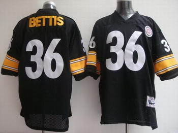 Cheap jerseys Pittsburgh Steelers 36 bettis black throwback jerseys For Sale