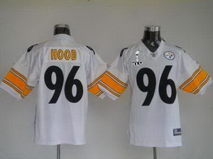 Cheap Pittsburgh Steelers 96 Hood White Super Bowl XLV Jerseys For Sale