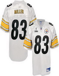 Cheap Pittsburgh Steelers 83 Heath Miller white Super Bowl XLV Jerseys For Sale