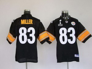 Cheap Pittsburgh Steelers 83 Heath Miller black Super Bowl XLV Jerseys For Sale