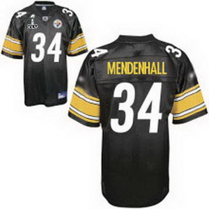 Cheap Pittsburgh Steelers 34 Rashard Mendenhall black Super Bowl XLV Jerseys For Sale