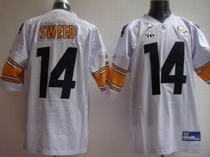 Cheap Pittsburgh Steelers 14 Limas Sweed white Super Bowl XLV Jerseys For Sale