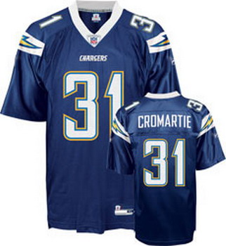 Cheap San Diego Chargers 31 Antonio Cromartie navy For Sale
