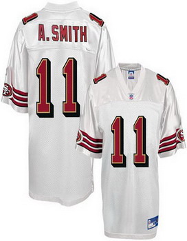 San Francisco 49ers 11 Alex Smith white