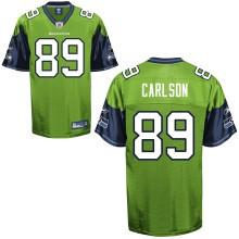 Seattle Seahawks 89 John Carlson Green NFL Jersey