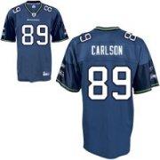 Seattle Seahawks 89 John Carlson Blue NFL Jersey