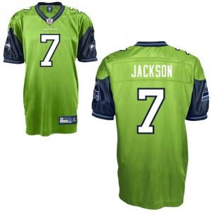 Seattle Seahawks 7 Tarvaris Jackson Green Jersey