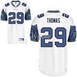 Seattle Seahawks 29 Earl Thomas White Football Jersey