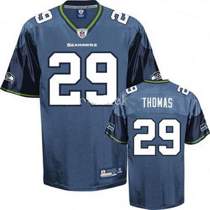 Seattle Seahawks 29 Earl Thomas Blue Football Jersey