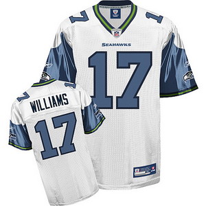 Seattle Seahawks 17 Mike Williams White Jersey