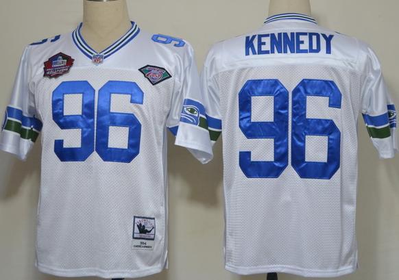 Cheap Seattle Seahawks 96 Kennedy White Hall of Fame 2012 NFL Jerseys For Sale