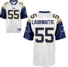 St.Louis Rams 55 James Laurinaitis White NFL Jerseys
