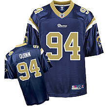 St Louis Rams 94 Quinn Blue Jersey
