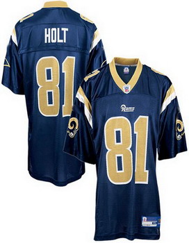 Cheap St Louis Rams 81 Tory Holt team color For Sale