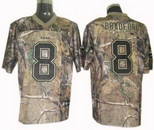 Cheap St. Louis Rams 8 Sam Bradford REALTREE jerseys For Sale