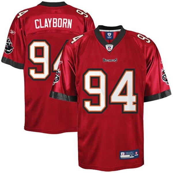 Tampa Bay Buccaneers 94 Adrian Clayborn Red Jersey