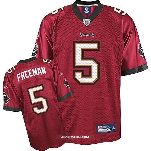 Tampa Bay Buccaneers 5 Josh Freeman Red Jersey