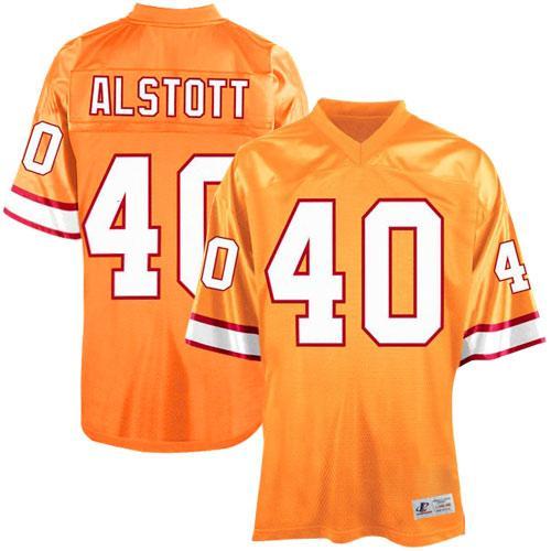 Tampa Bay Buccaneers 40 Mike Alstott Orange Jerseys