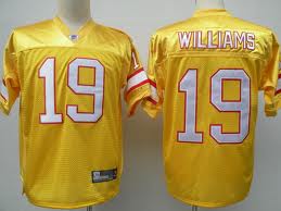 Tampa Bay Buccaneers 19 Mike Williams Yellow Jersey