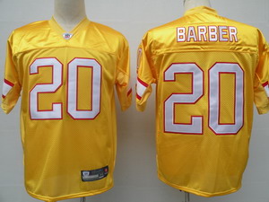 Cheap Tampa Bay Buccaneers 20 Ronde Barber yellow Jersey For Sale