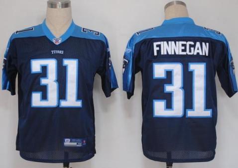 Tennessee Titans 31 Finnegan Navy Blue NFL Jerseys