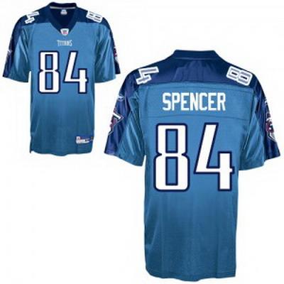 Tennessee Titans 84 Spencer Light Blue Jersey