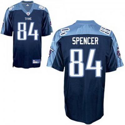 Tennessee Titans 84 Spencer Dark Blue Jersey