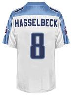Tennessee Titans 8 Matt Hasselbeck White Jerseys