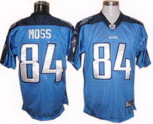 Tennessee Titans 84 Randy Moss Jersey LT blue Jerseys