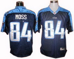 Cheap Tennessee Titans 84 Randy Moss Jersey dark blue Jerseys For Sale