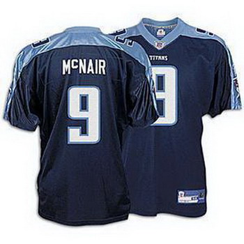 Cheap Tennessee Titans 9 mcnair steve navy blue jerseys For Sale