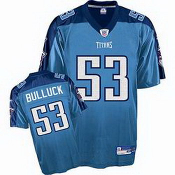 Cheap Tennessee Titans K Bullock 53 LT Blue Jersey For Sale