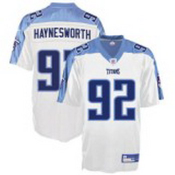 Cheap Tennessee Titans Haynesworth 92 white jersey For Sale