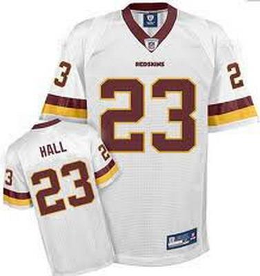 Washington Redskins 23 DeAngelo Hall White NFL Jerseys