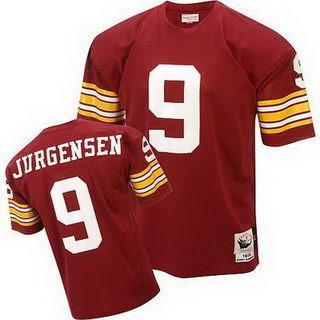 Washington Redskins 9 Sonny Jurgenson 1974 M&N Jersey