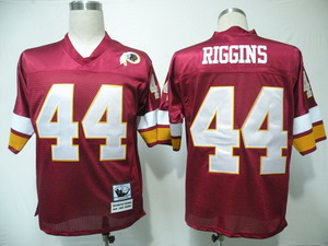 Cheap Washington Redskins 44 Riggins red throwback Jerseys For Sale