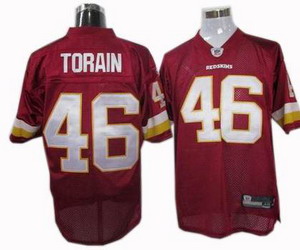 Washington Redskins 46 RYAN TORAIN Jerseys red